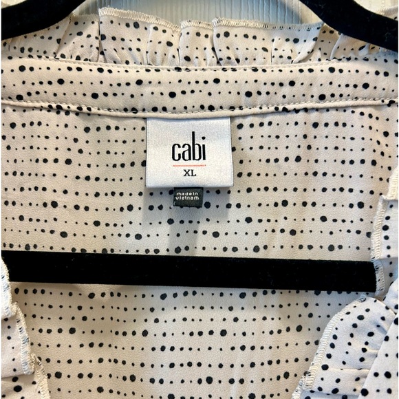 Cabi Morse Code Top- Size XL - Picture 3 of 6